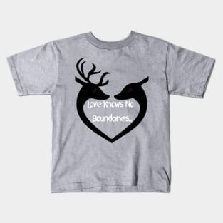 Love Knows No Boundaries Kids T-Shirt